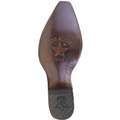 Botas de Cuero de Cuello de Toro con Punta Recortada 3 LAB-943107-060  - from alligatorwarehouse.com