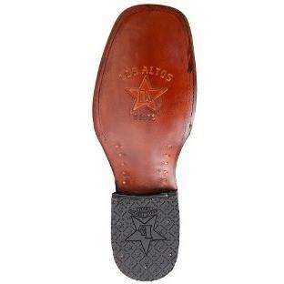 Botas de Cuero Horma Rodeo Cuadrada Color Miel LAB-8129951 5 LAB-8129951-060  - from alligatorwarehouse.com