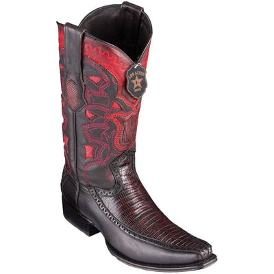 Botas de Armadillo Lizard con Venado Tejida Europea 1   - from alligatorwarehouse.com