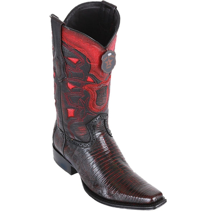 Botas de Armadillo Lizard con Horma Europea Cuadrada LAB 3   - from alligatorwarehouse.com