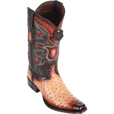 Botas de Avestruz Horma Europea LAB-7603 3 LAB-760315-06  - from alligatorwarehouse.com