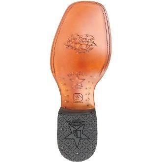 Men’s Brown Original Python Ranchero Cowboy Boots with Pointed Toe, Exotic Western Dress Boots