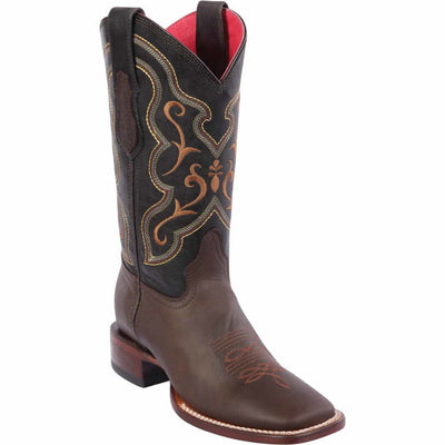 Botas de Cuero Grasso para Mujer en Horma Rodeo 1   - from alligatorwarehouse.com