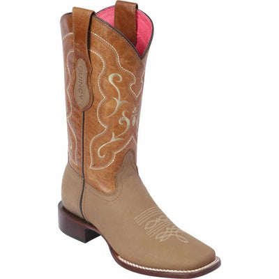 Botas de Cuero Grasso para Mujer en Horma Rodeo 2   - from alligatorwarehouse.com