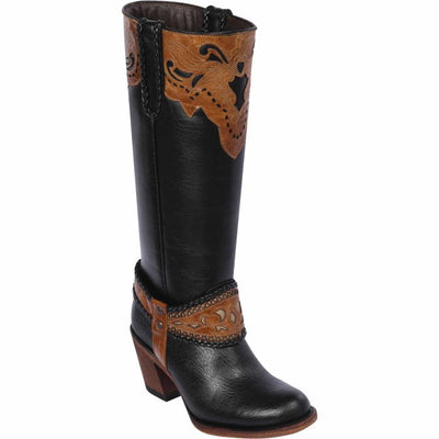 Botas de Cuero para Mujer en Horma Oval 1   - from alligatorwarehouse.com