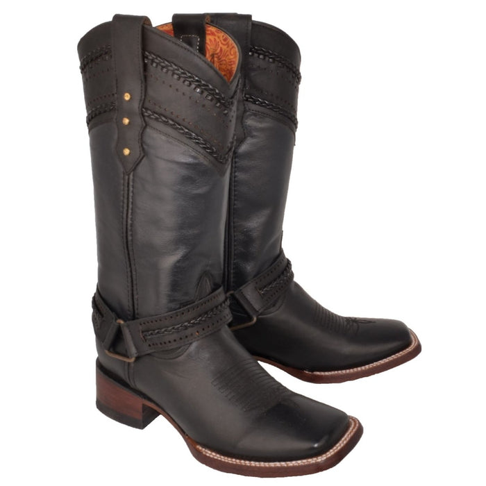 Botas Altas de Cuero para Mujer en Horma Rodeo 2   - from alligatorwarehouse.com