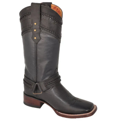 Botas Altas de Cuero para Mujer en Horma Rodeo 5   - from alligatorwarehouse.com