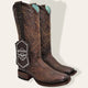 Botas de Cuero Volcano para Mujer en Horma Rodeo Chocolate