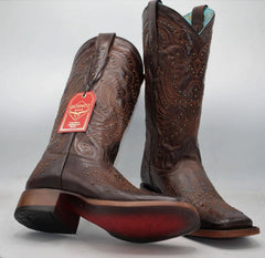 Botas de Cuero Volcano para Mujer en Horma Rodeo
