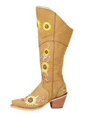 Botas Altas de Cuero Original para Mujer Color Rosa