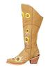 Botas Altas de Cuero Original para Mujer Color Rosa 3   - from alligatorwarehouse.com
