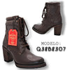 Botas Cortas de Cuero Belmont para Mujer en Horma Oval 3   - from alligatorwarehouse.com