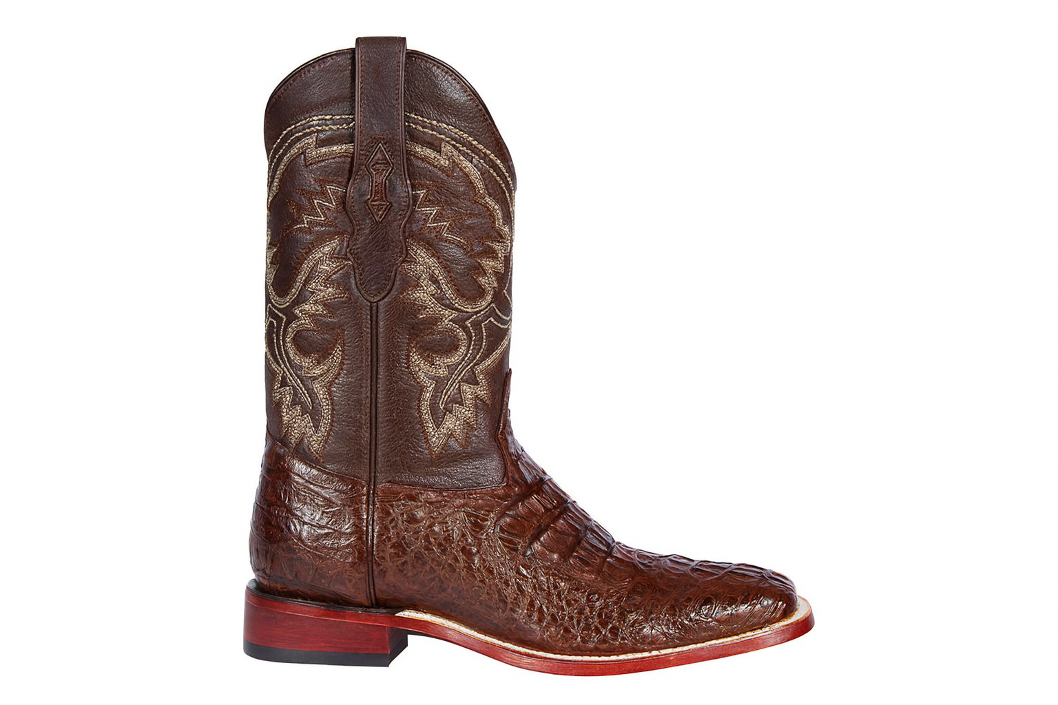 Botas Cuadrada de Cocodrilo Caiman Lomo 5   - from alligatorwarehouse.com
