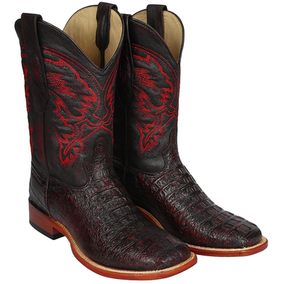 Botas Cuadrada de Cocodrilo Caiman Lomo 11   - from alligatorwarehouse.com