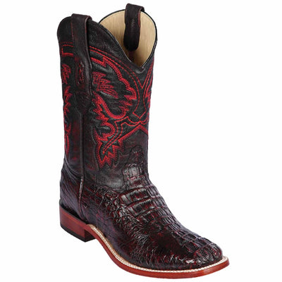 Botas Cuadrada de Cocodrilo Caiman Lomo 3   - from alligatorwarehouse.com