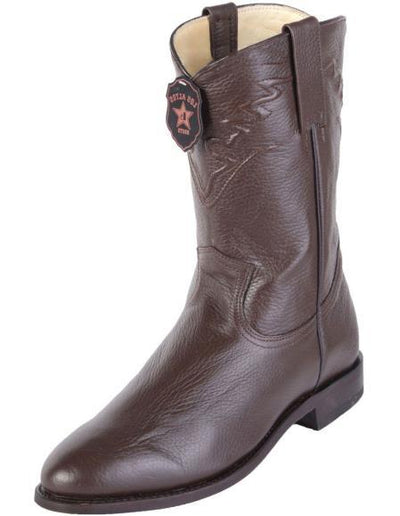 Botas de Cuero de Alce Original con Horma Estilo Roper LAB-805107 2 LAB-805107-060  - from alligatorwarehouse.com