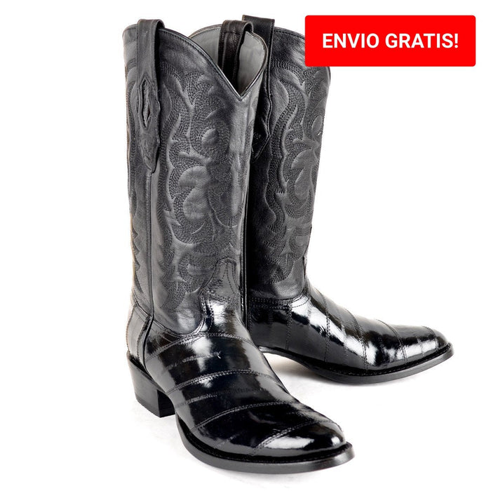 Botas de Anguila Original Horma Redonda LAB-6508 - Los Altos Boots
