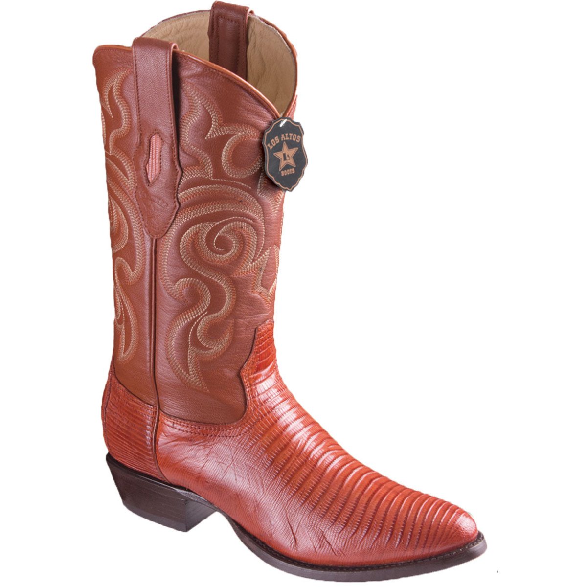 Botas de Armadillo con Horma Redonda LAB-6507 - Los Altos Boots