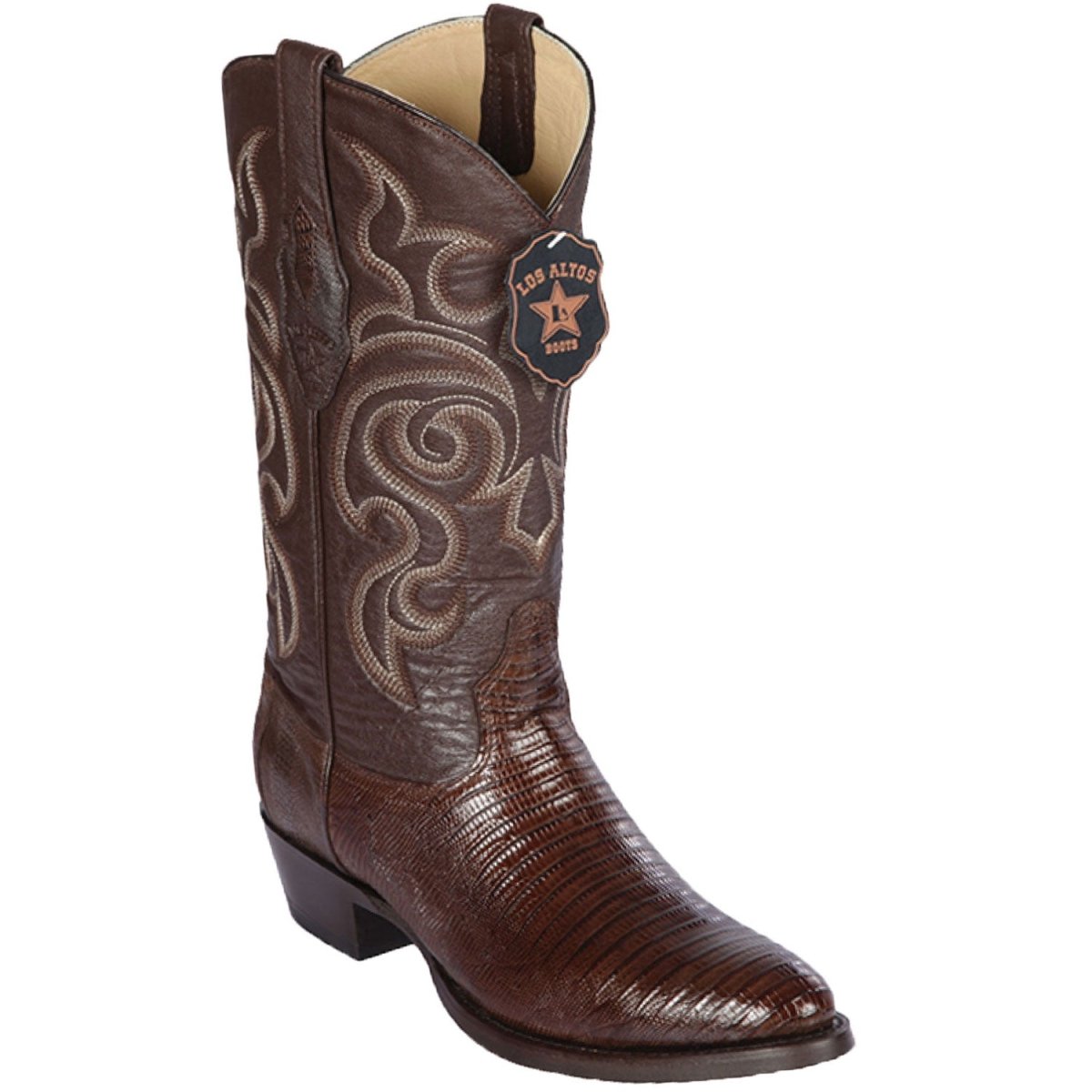Botas de Armadillo con Horma Redonda LAB-6507 - Los Altos Boots