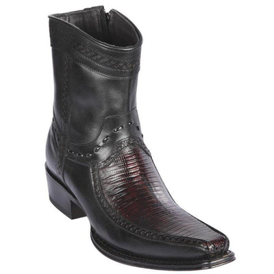 Botas de Armadillo (Teju) con Venado Punta Europea LAB-76BF0718 1 LAB-76BF0718-060  - from alligatorwarehouse.com