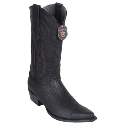 Botas de Armadillo (Teju) Original Acabado Graso Punta Recortada LAB-94G0705 1 LAB-94G0705-060  - from alligatorwarehouse.com