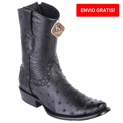 Botas de Avestruz Original Cortas Horma Dubai KE-479B0305 1 KE-479B0305-060  - from alligatorwarehouse.com