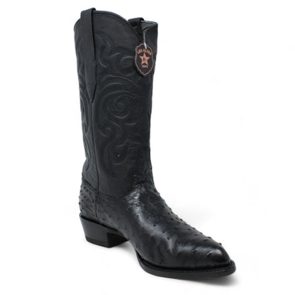 Botas de Avestruz Original Horma Puntal - B - Los Altos Boots