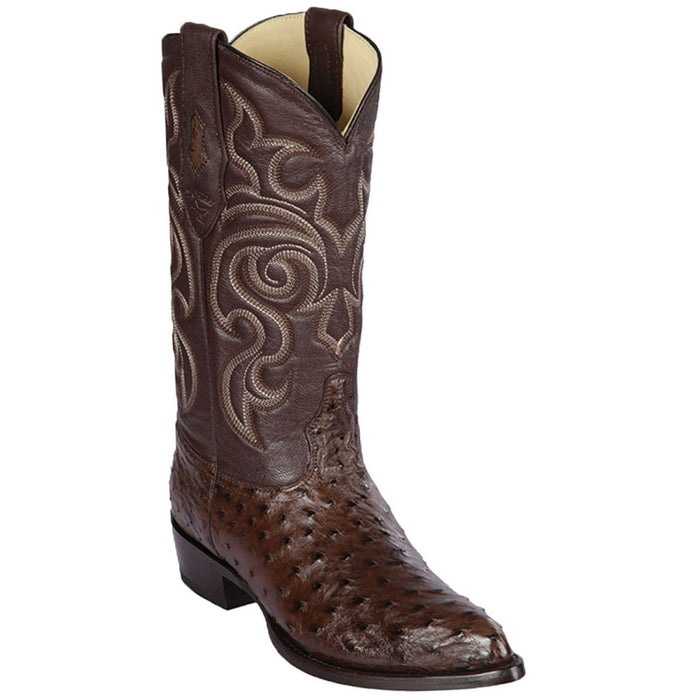 Botas de Avestruz Original Horma Puntal - B - Los Altos Boots