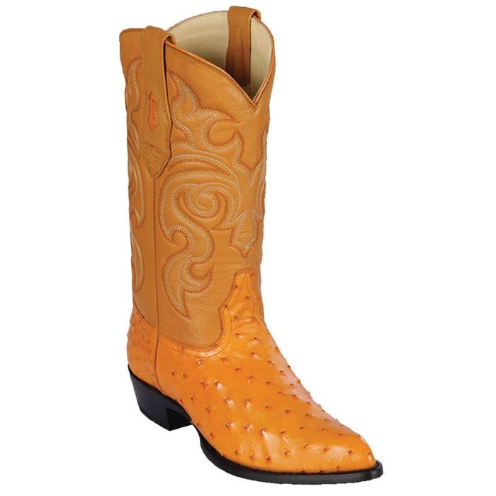 Botas de Avestruz Original Horma Puntal C - Los Altos Boots