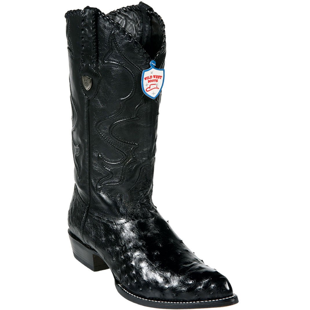 Botas de Avestruz Original Horma Puntal WW-29903 4 WW-2990303-060  - from alligatorwarehouse.com