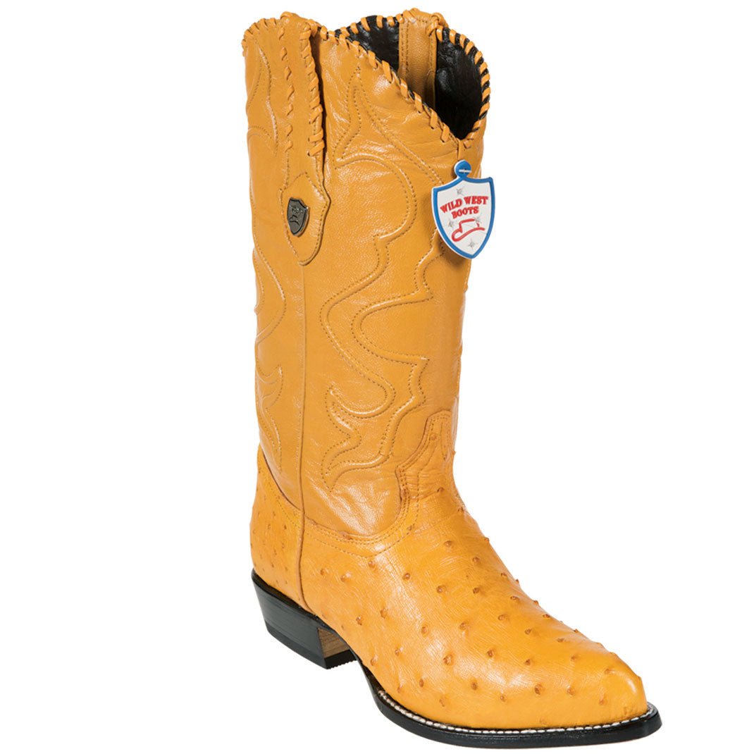Botas de Avestruz Original Horma Puntal WW-29903 2 WW-2990303-060  - from alligatorwarehouse.com