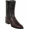 Botas de Avestruz Original Horma Roper con Zipper 3 LAB-69Z0305-060  - from alligatorwarehouse.com