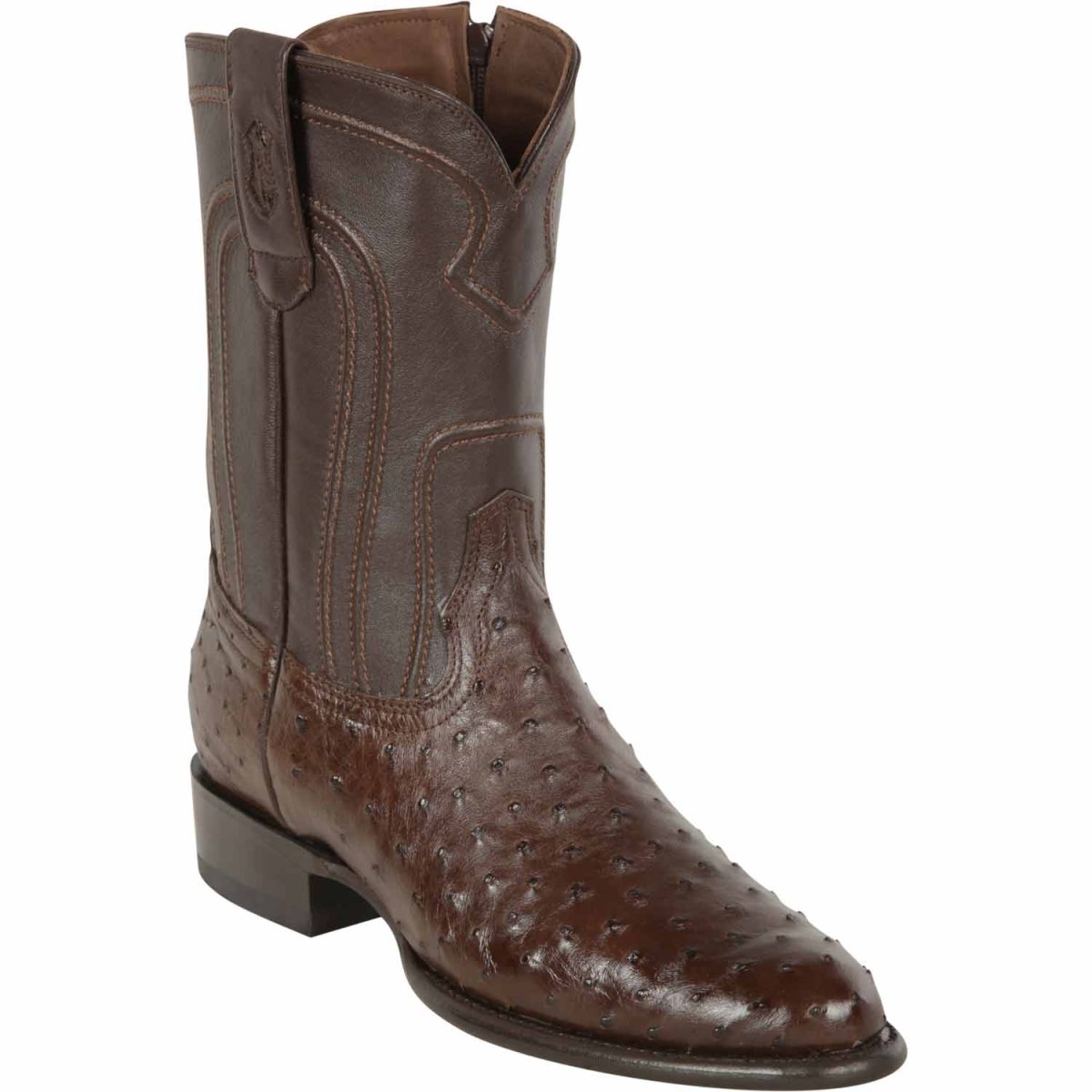 Botas de Avestruz Original Horma Roper 3 LAB-690309-060  - from alligatorwarehouse.com