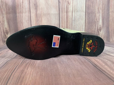 Botas de Avestruz Original Punta Oval LAB-650304 7 LAB-650304-060  - from alligatorwarehouse.com