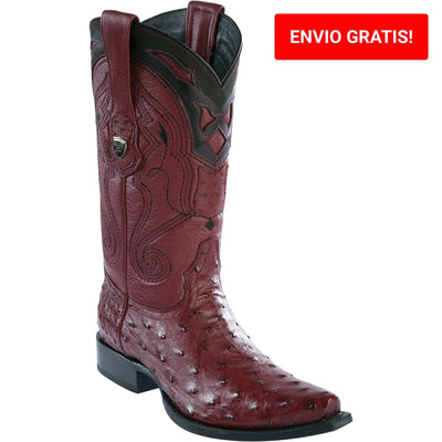 Botas de Avestruz Original Punta Recortada WW-2940306 1 LAB-2940306-060  - from alligatorwarehouse.com