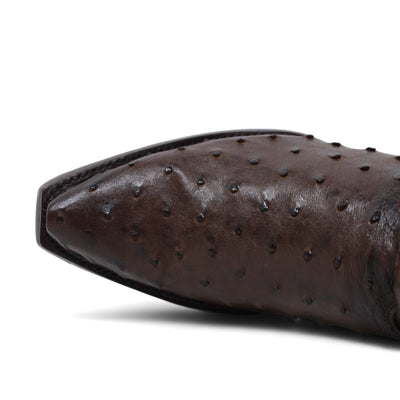 Botas de Avestruz Original Punta Recortada WW-294L0316 6 WW-294L0316-060  - from alligatorwarehouse.com