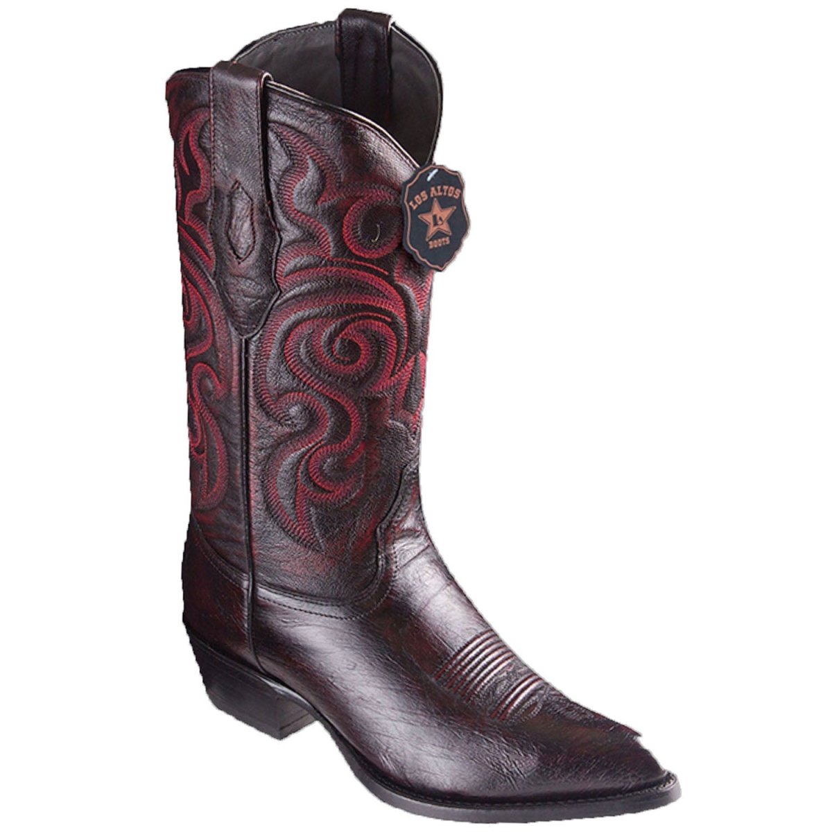 Botas de Avestruz Panza Horma Puntal 2 LAB-999712-060  - from alligatorwarehouse.com