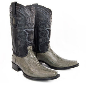 Botas de Avestruz Pata Horma Europea LAB-760538