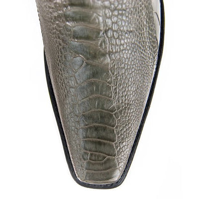 Botas de Avestruz Pata Horma Europea LAB-760538 4 LAB-760538-060  - from alligatorwarehouse.com