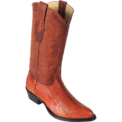 Botas de Avestruz Pata Original Horma Semi Redonda LAB-600503 1 LAB-600503-060  - from alligatorwarehouse.com