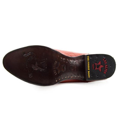 Botas de Avestruz Pata Punta Redonda LAB-650503 7 LAB-650503-060  - from alligatorwarehouse.com