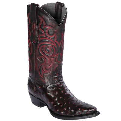 Botas de Avestruz Punta Recortada 2 LAB-940305-060  - from alligatorwarehouse.com