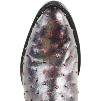 Botas de Avestruz Punta Redonda LAB-650318 3 LAB-650318-060  - from alligatorwarehouse.com