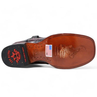 Botas de Cocodrilo Caiman Cola Horma Amplia 12 LAB-8220143-060  - from alligatorwarehouse.com