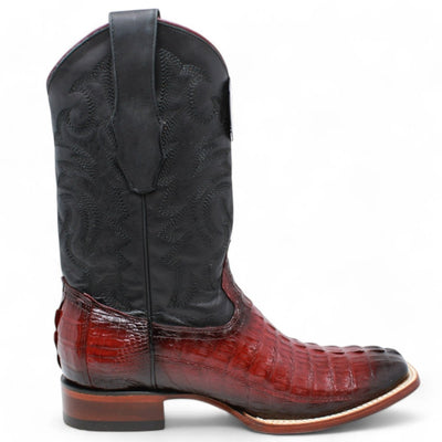 Botas de Cocodrilo Caiman Cola Horma Amplia 10 LAB-8220143-060  - from alligatorwarehouse.com