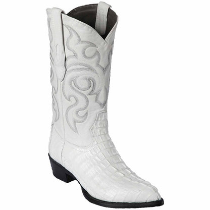 Botas de Cocodrilo - Caiman Cola Horma Puntal - A - Los Altos Boots