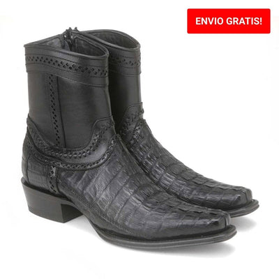Botas de Cocodrilo Caiman Cola Punta Europea LAB-76B0105 2 LAB-76B0105-060  - from alligatorwarehouse.com