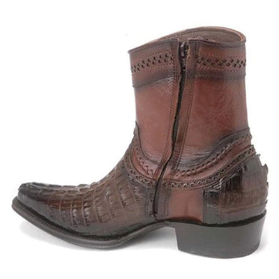 Botas de Cocodrilo Caiman Cola Punta Europea LAB-76B0116 2 LAB-76B0116-060  - from alligatorwarehouse.com
