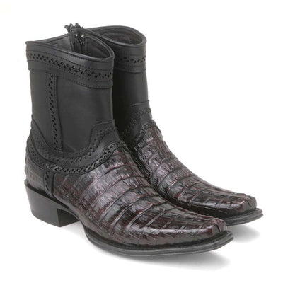 Botas de Cocodrilo Caiman Cola Punta Europea LAB-76B0118 2 LAB-76B0118-060  - from alligatorwarehouse.com