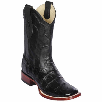 Botas de Cocodrilo Caiman Lomo Horma Cuadrada Amplia 2 LAB-8225835.060  - from alligatorwarehouse.com